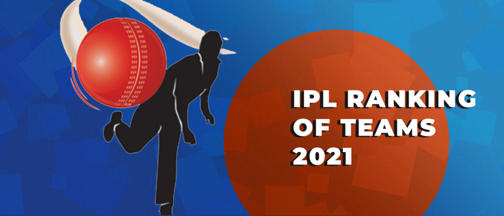 IPL ranking of teams 2021