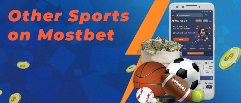 Betting on basketball in Mostbet app