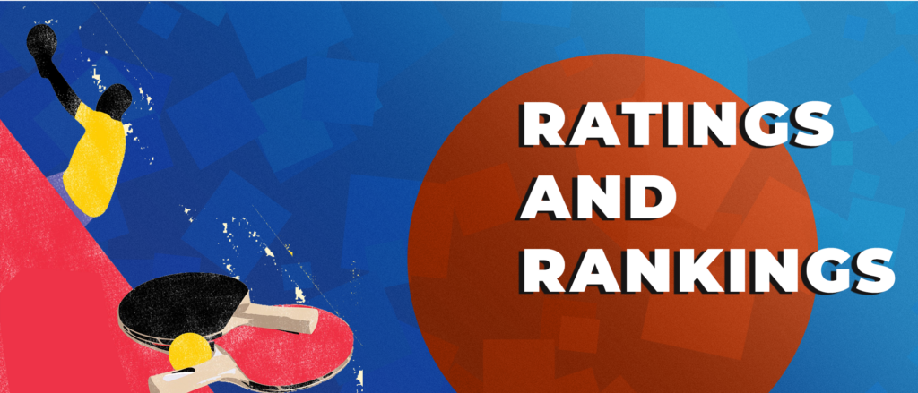 Table Tennis 2021 ratings and rankings
