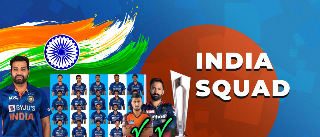 Indian squad on the T20 World Cup 2022