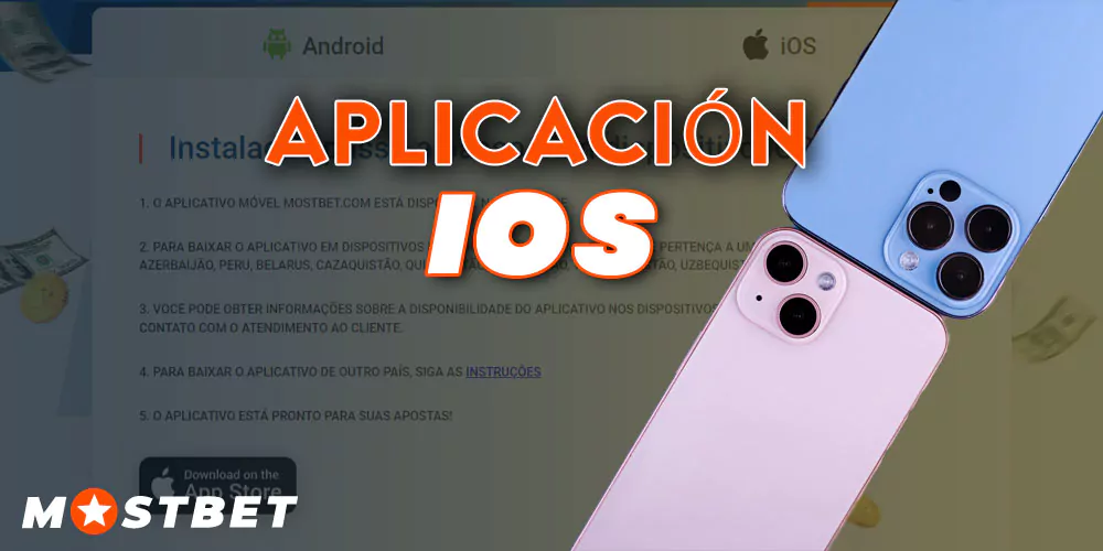 Como baixar o aplicativo de apostas da Mostbet para iOS.